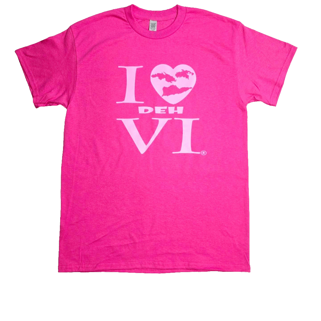 Pink on Heliconia (Dark Pink)