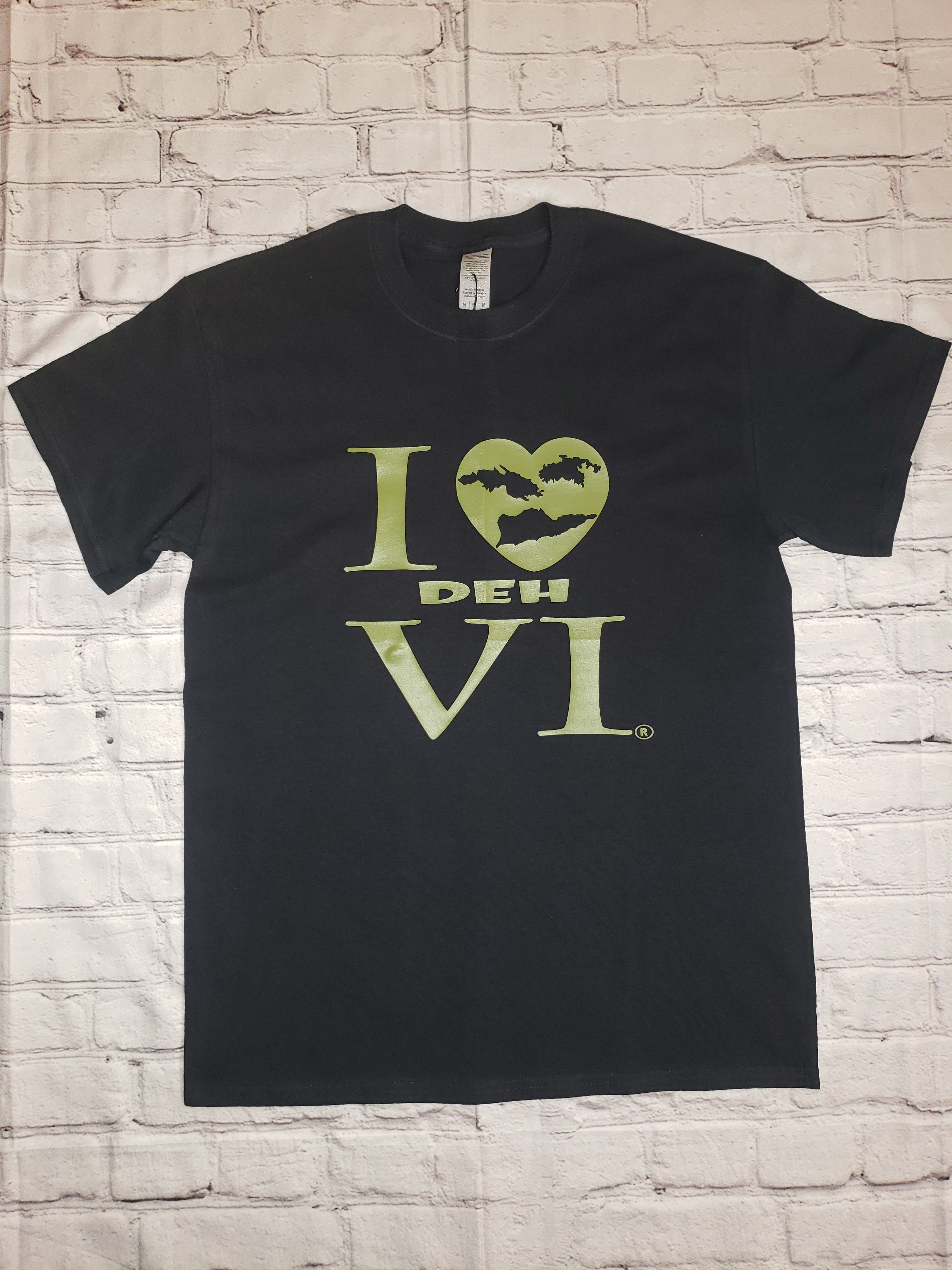 Military Green on Black