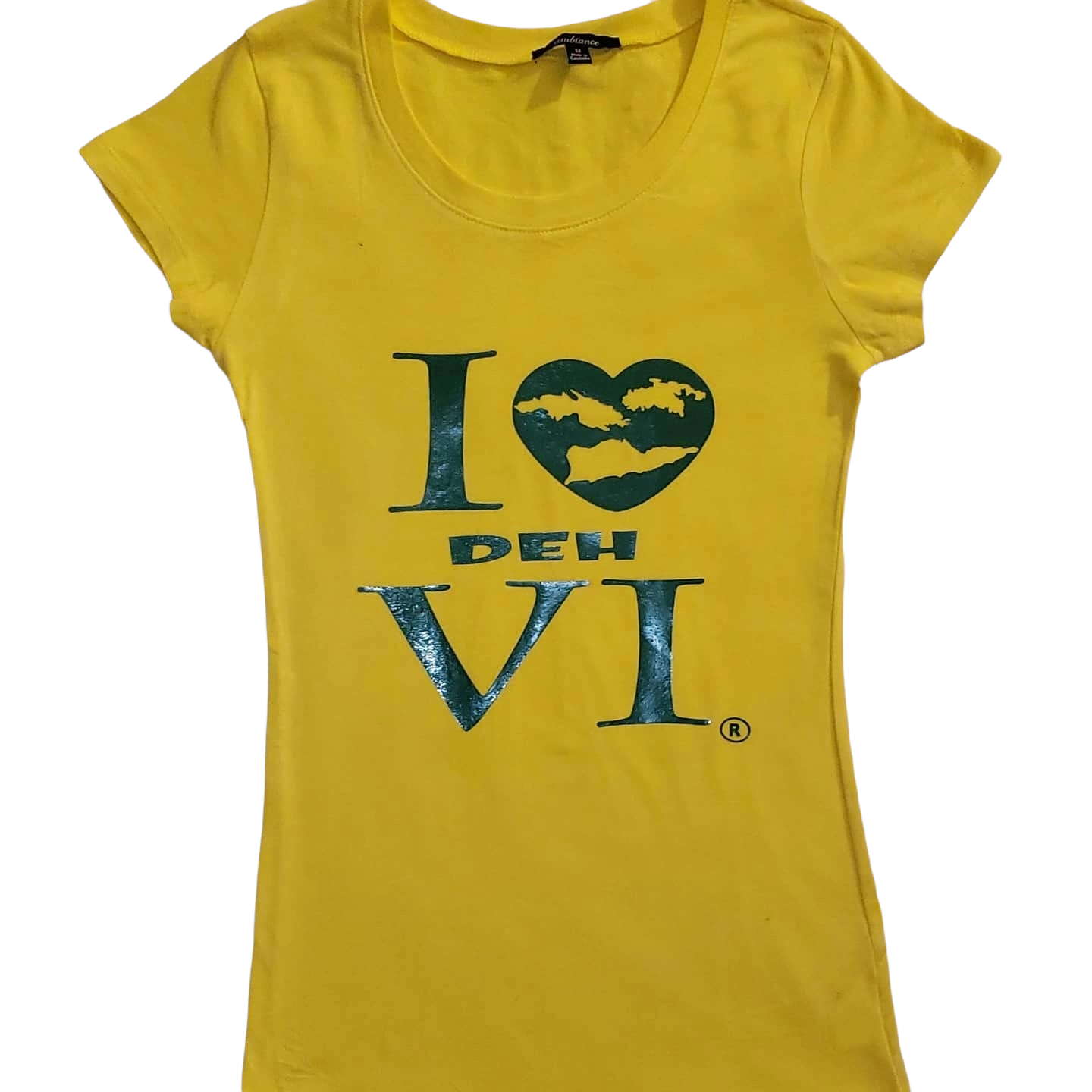 Dark Green on Yellow